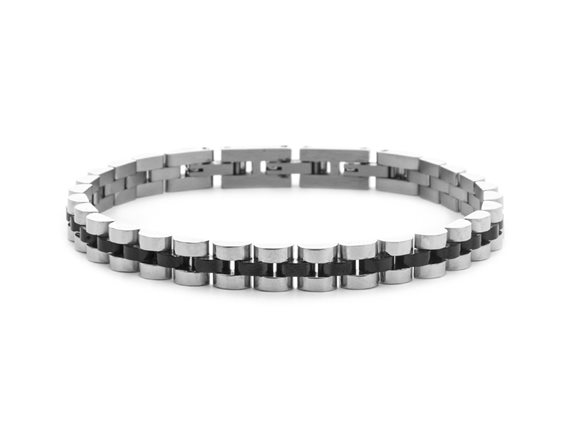 Bracelet 4US: Cesare Paciotti Homme Primavera Estate 25 in Acier 4UBR7845 - 4UBR7845